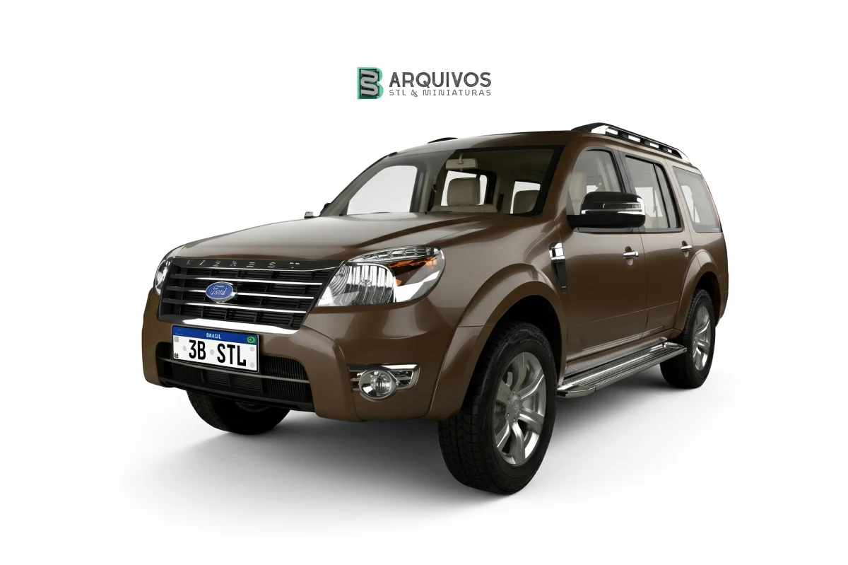 Modelo 3D STL - Ford Everest 2012 — foto 4